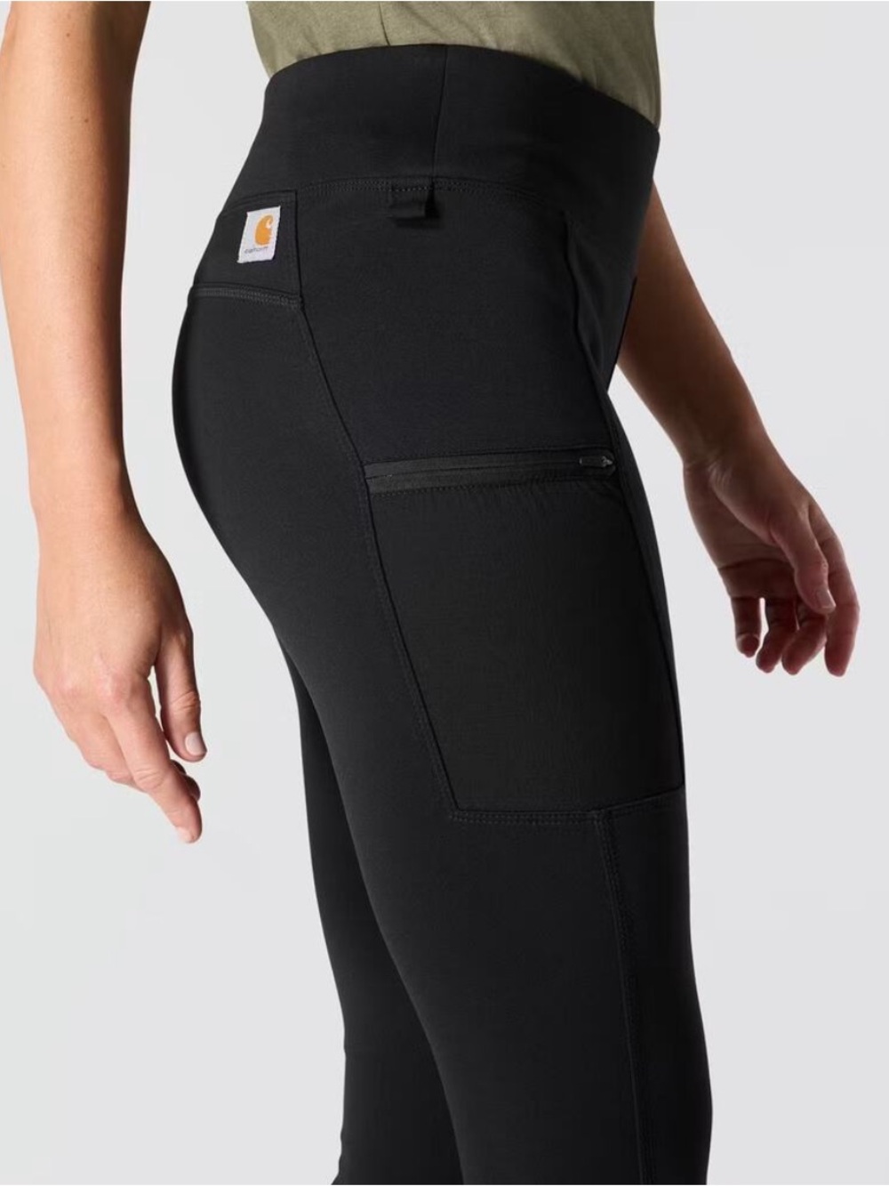 Carhartt Black Work Force Utility Fitted Stretchy Legging Gorpcore Pants